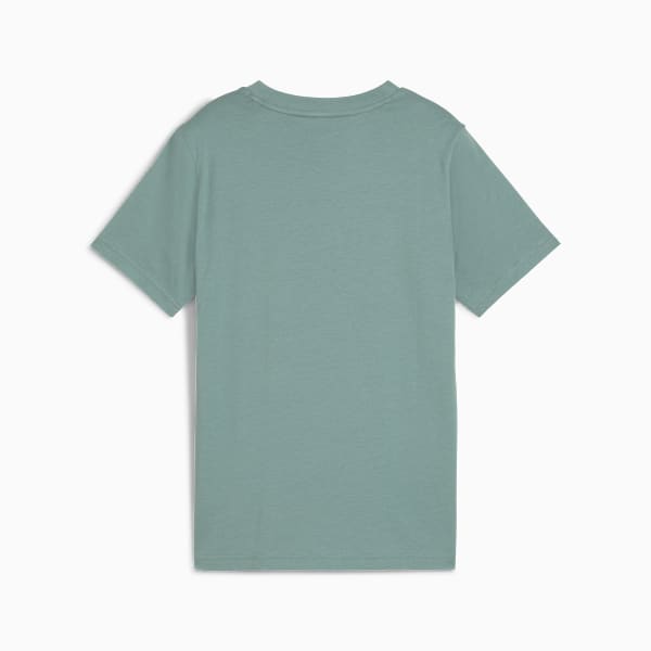 Essentials Colour No.1 Logo Tee Youth, Green Moon, large-MEX