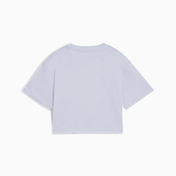 Essentials 2 Colour No. 1 PUMA Logo Short Length Tee Youth, Cool Weather, large-ZAF