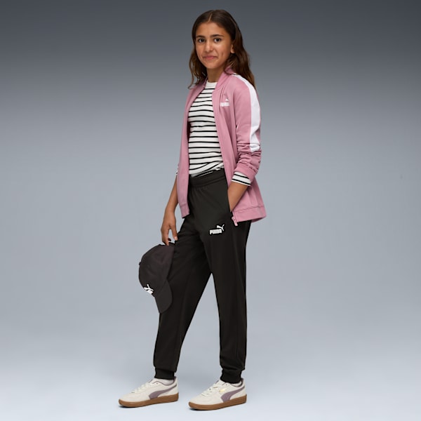 Poly Baseball Suit Youth, Poised Pink, large-ZAF