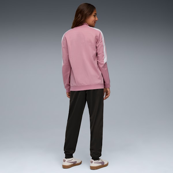 Poly Baseball Suit Youth, Poised Pink, large-ZAF