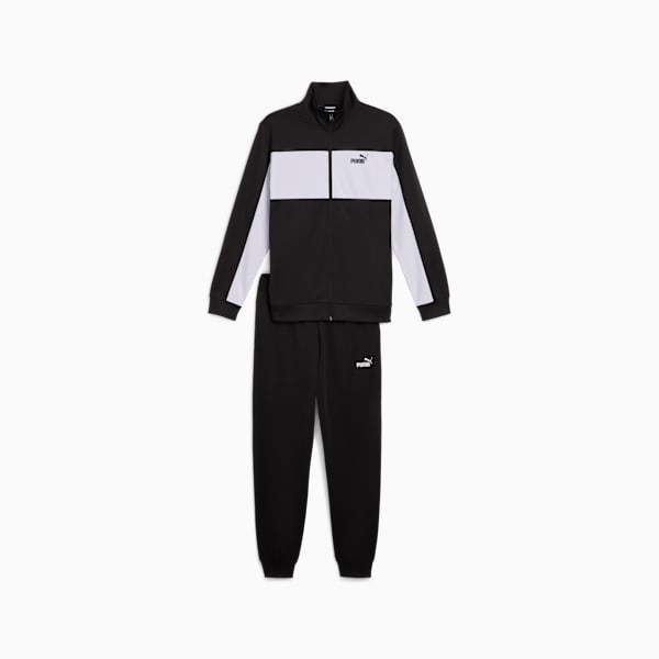 Conjunto PUMA Poly Colourblock Masculino, PUMA Black, large-BRA