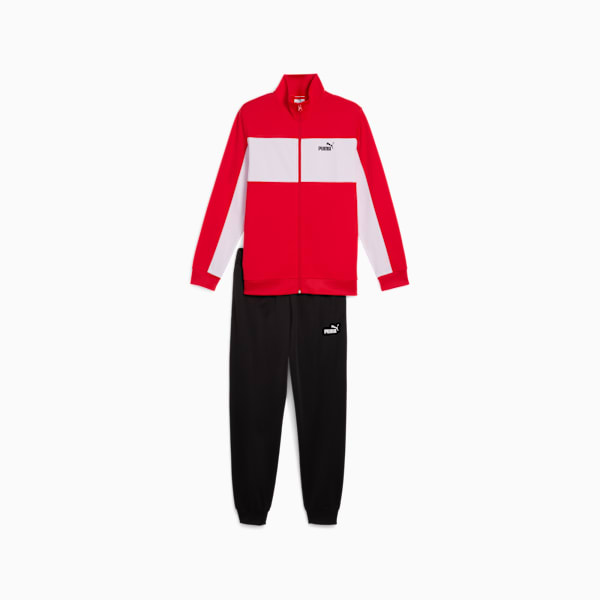 Conjunto PUMA Poly Colourblock Masculino, For All Time Red, large-BRA