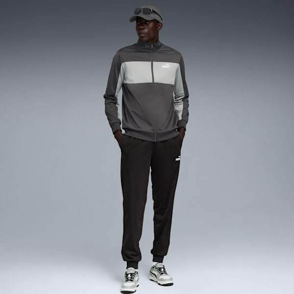 Conjunto PUMA Poly Colourblock Masculino, Dusky Gray, large-BRA