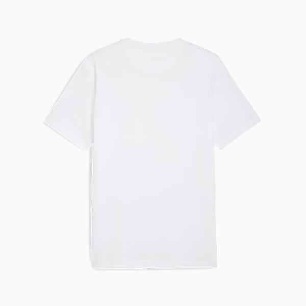 WARDROBE ESS SUEDE Tee, PUMA White, large-MEX