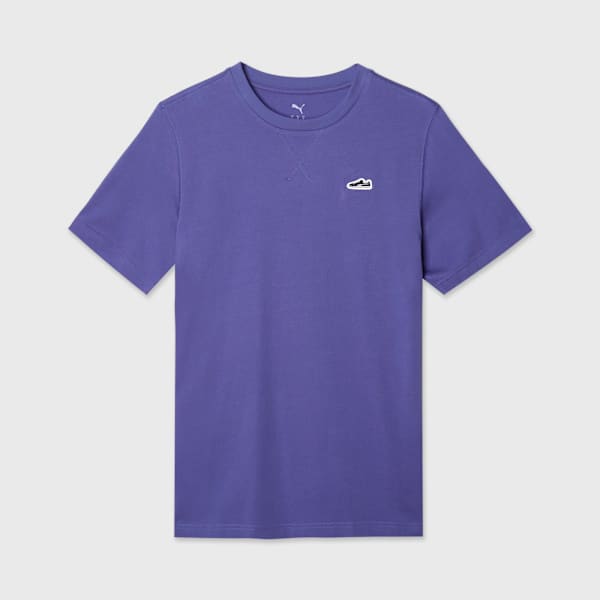 Playera WARDROBE ESS SUEDE, Blue Crystal, large-MEX