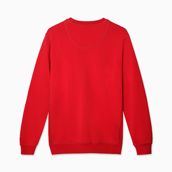 Buzo Wardrobe Essentials Suede Crew TR, Dark Crimson, large-ARG