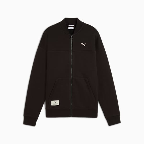 Jaqueta PUMA Class Full-Zip Feminina, PUMA Black, large-BRA