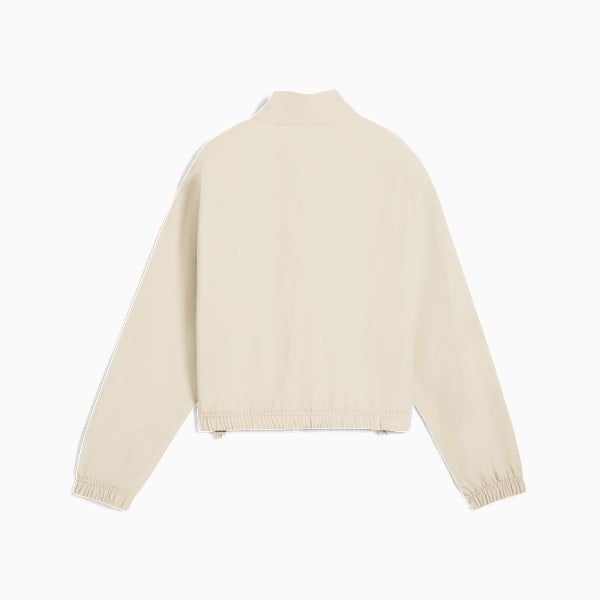 HER Relaxed Half-Zip Crew Women, Alpine Snow, large-ZAF