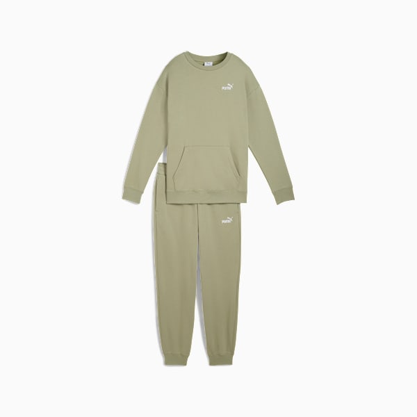Sweat Suit Relaxed Women, Lux Army, large-ZAF