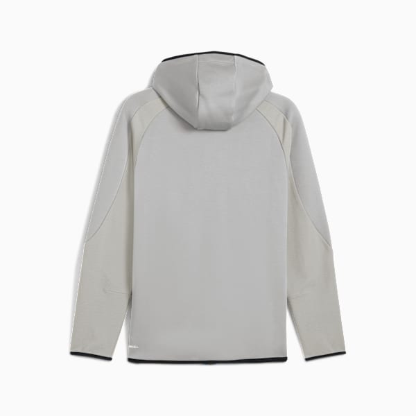 Campera con capucha Evostripe para hombre, Gray Echo, large-ARG