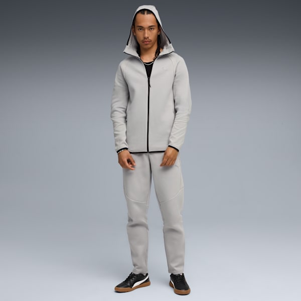 Campera con capucha Evostripe para hombre, Gray Echo, large-ARG