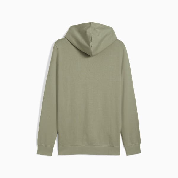 Essentials Elevated Hoodie Men, Lux Army, large-ZAF