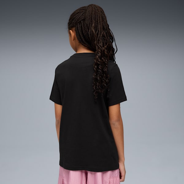 Graphic No. 1 Logo Tee Youth, PUMA Black, large-MEX