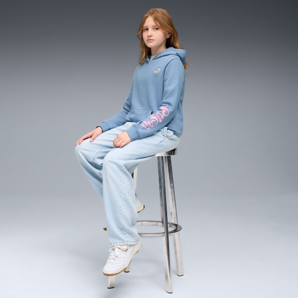 Tweenerverse Hoodie Youth, Cool Blue, large-ZAF