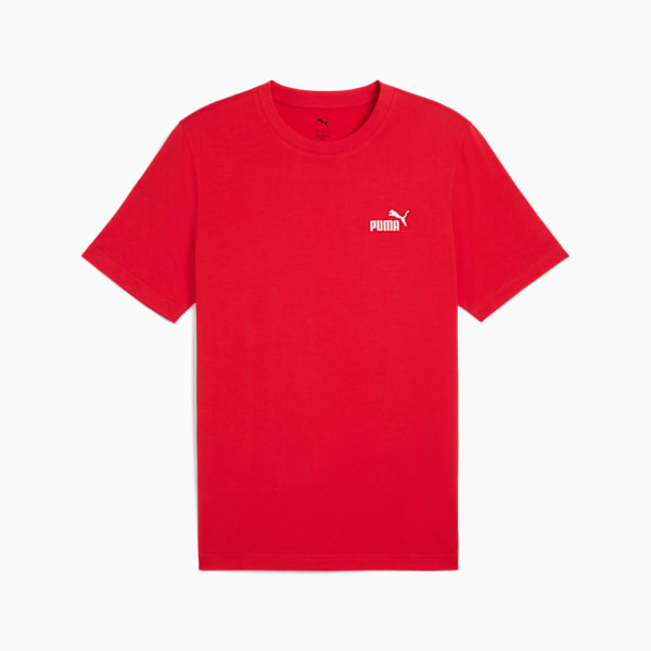 Essentials Small No. 1 Logo Tee Men, For All Time Red, large-ZAF