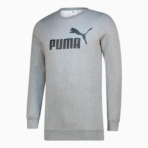 Essentials No. 1 Logo Crew Men, Medium Gray Heather, large-ZAF