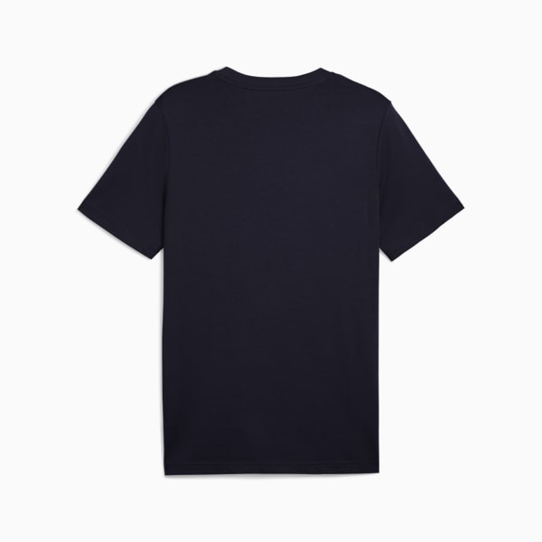 Essentials 2 Colour Small No. 1 Logo Tee Men, New Navy, large-ZAF