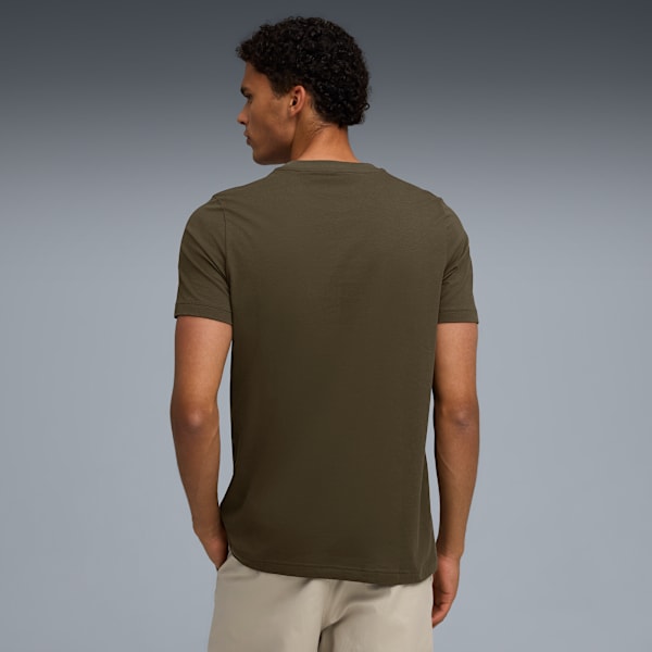 Essentials 2 Colour Small No. 1 Logo Tee Men, Dark Olive, large-ZAF