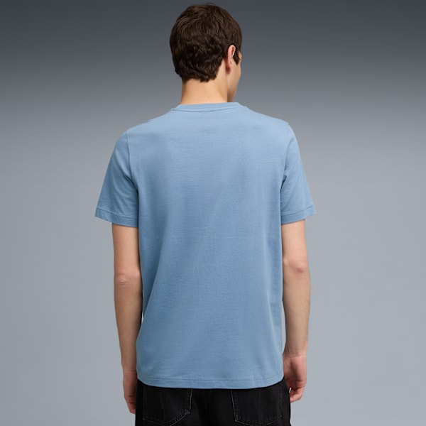 Essentials 2 Colour No. 1 Logo Tee Men, Cool Blue, large-ZAF