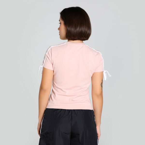 Modern Delight Slim Short Tee Women, Rose Quartz, large-MEX