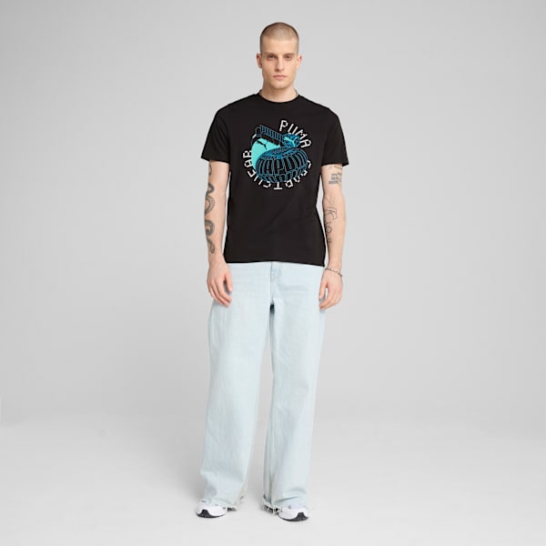 Graphics Execution Tee M Men, PUMA Black, large-ZAF