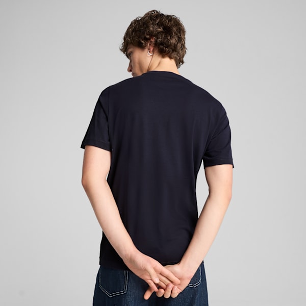 Graphics Execution Tee M Men, New Navy, large-ZAF