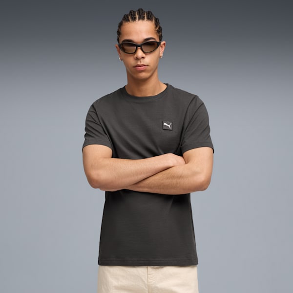 Essentials Elevated Tee Men, Dusky Gray, large-ZAF