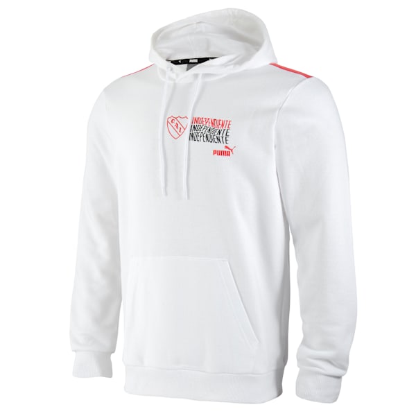 Buzo Hoodie CAI FTBLNRGY, PUMA White-Chili Pepper, large-ARG
