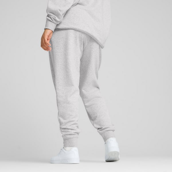 Essentials Sweatpants Women, Light Gray Heather, large-ZAF