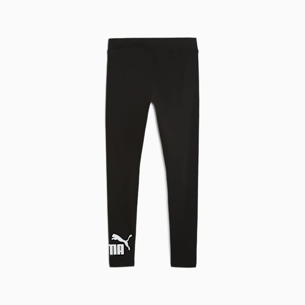 Essentials No. 1 Logo Leggings Women, PUMA Black, large-ZAF