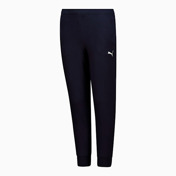 Essentials PUMA Logo Sweatpants Youth, New Navy, large-ZAF