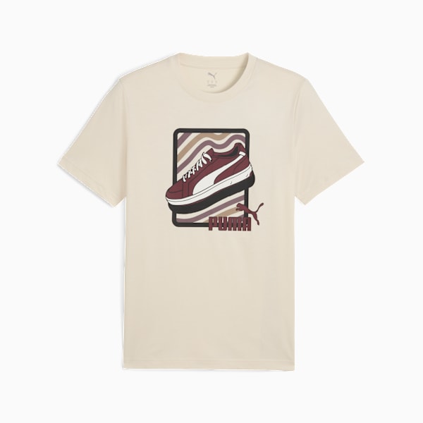 Graphic Sneaker Tee Men, Alpine Snow, large-ZAF