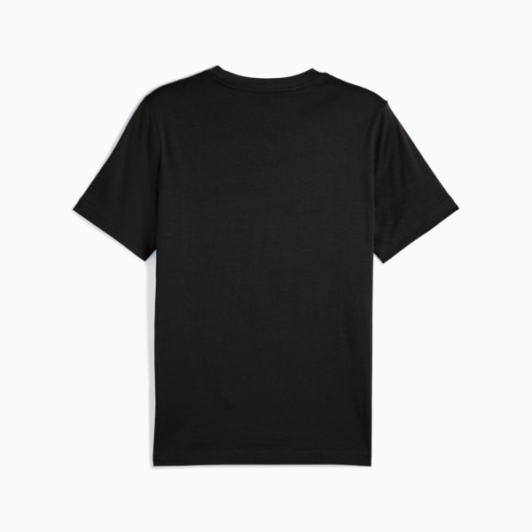 Essentials Logo Lab Tee Men, PUMA Black, large-ZAF