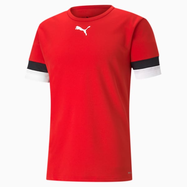Camisa teamRISE Masculina, Vermelho, large-BRA