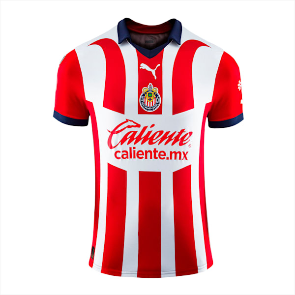 Jersey Chivas versión jugador local 23-24 para hombre, PUMA Red, large-MEX