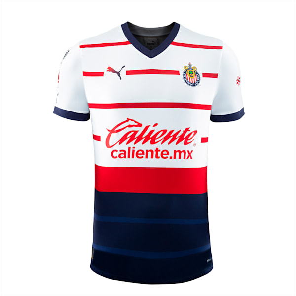 Jersey Chivas versión jugador visita 23-24 para hombre, PUMA White, large-MEX