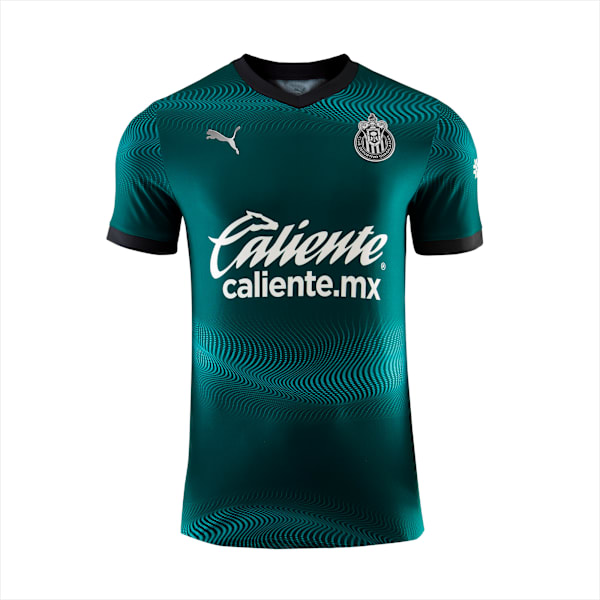 Chivas Men's Football '24 Alternative Kit Jersey, Malachite, large-MEX