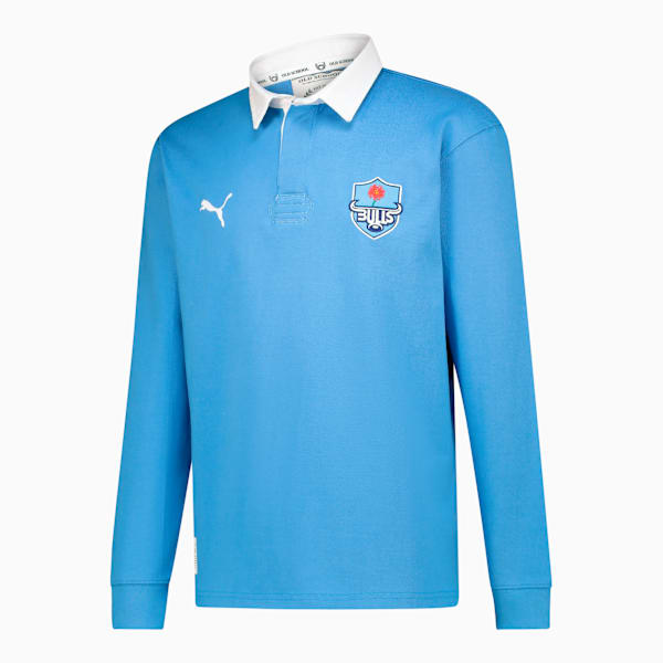 Bulls Old School Rugby Jersey, Bonnie Blue, large-ZAF