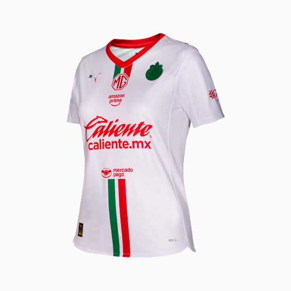 Jersey Chivas Away Réplica para mujer 25-26, PUMA White, large-MEX