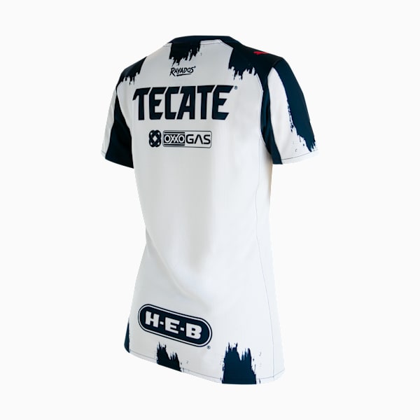 Jersey Monterrey Home Replica 25-26 para mujer, PUMA Navy, large-MEX