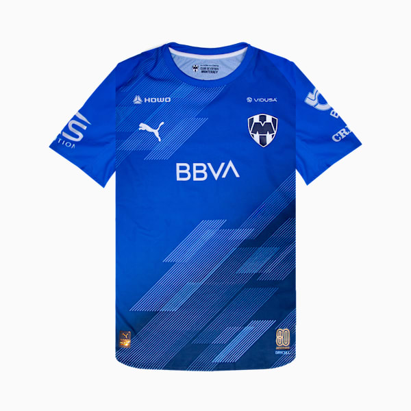 Jersey Monterrey  Alternative Replica 25-26 para niños, Cool Cobalt, large-MEX