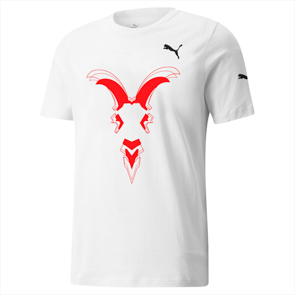 Playera Hombre Chivas Chiva Retro, PUMA White, large-MEX