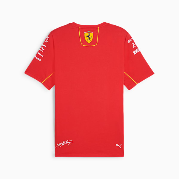 Remera deportiva Scuderia Ferrari de Leclerc, Burnt Red, large-ARG