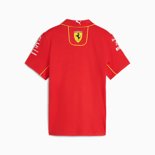 Playera polo Scuderia Ferrari 2024 Replica, Burnt Red, large-MEX