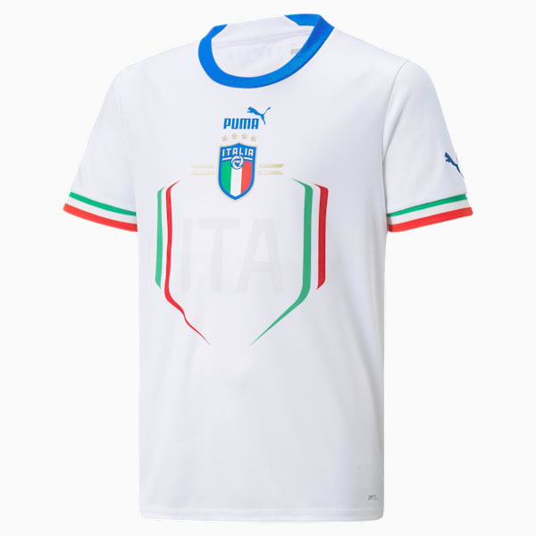 Italy Away 22/23 Replica Jersey Youth, Puma White-Ultra Blue, large-ZAF
