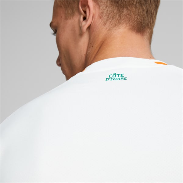 Ivory Coast Away 22/23 Replica Jersey Men, Puma White-Pepper Green, large-ZAF