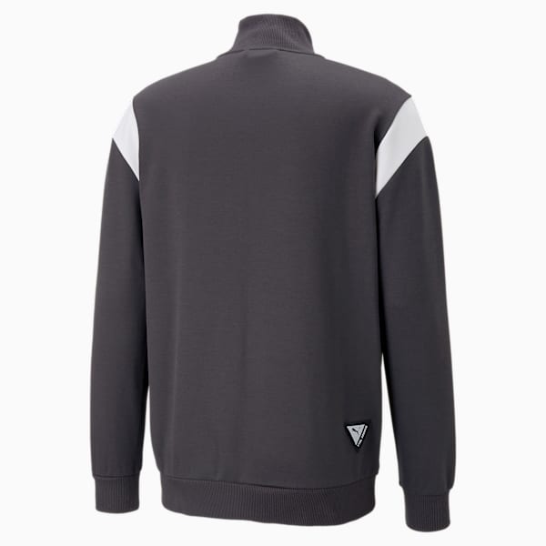 Campera deportiva para hombre ftblArchive del Borussia Dortmund, Flat Dark Gray-Cyber Yellow, large-ARG