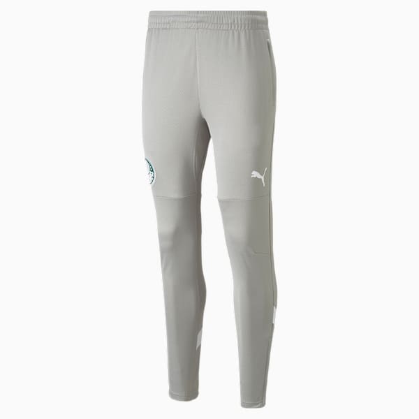 Calça Treino Palmeiras, Smokey Gray-PUMA White, large-BRA