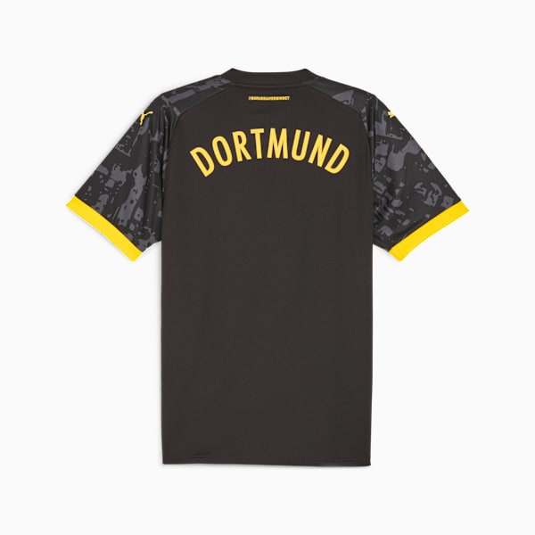 Camiseta visitante Borussia Dortmund 23/24 para hombre, PUMA Black-Cyber Yellow, large-ARG