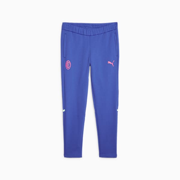 AC Milan Football Casuals Sweatpants, Royal Sapphire-Ravish, large-ZAF